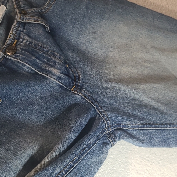 Y2K Mudd flare jeans, extreme low waist size 7 jrs. - Picture 6 of 10